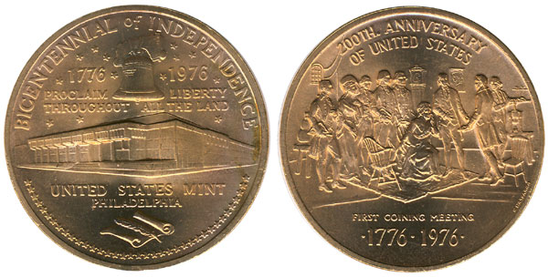 1976 Philadelphia Mint Bicentennial Medal