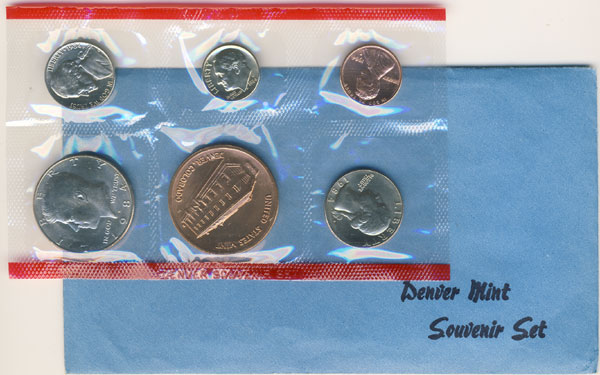 1984 Denver Mint Souvenir Set